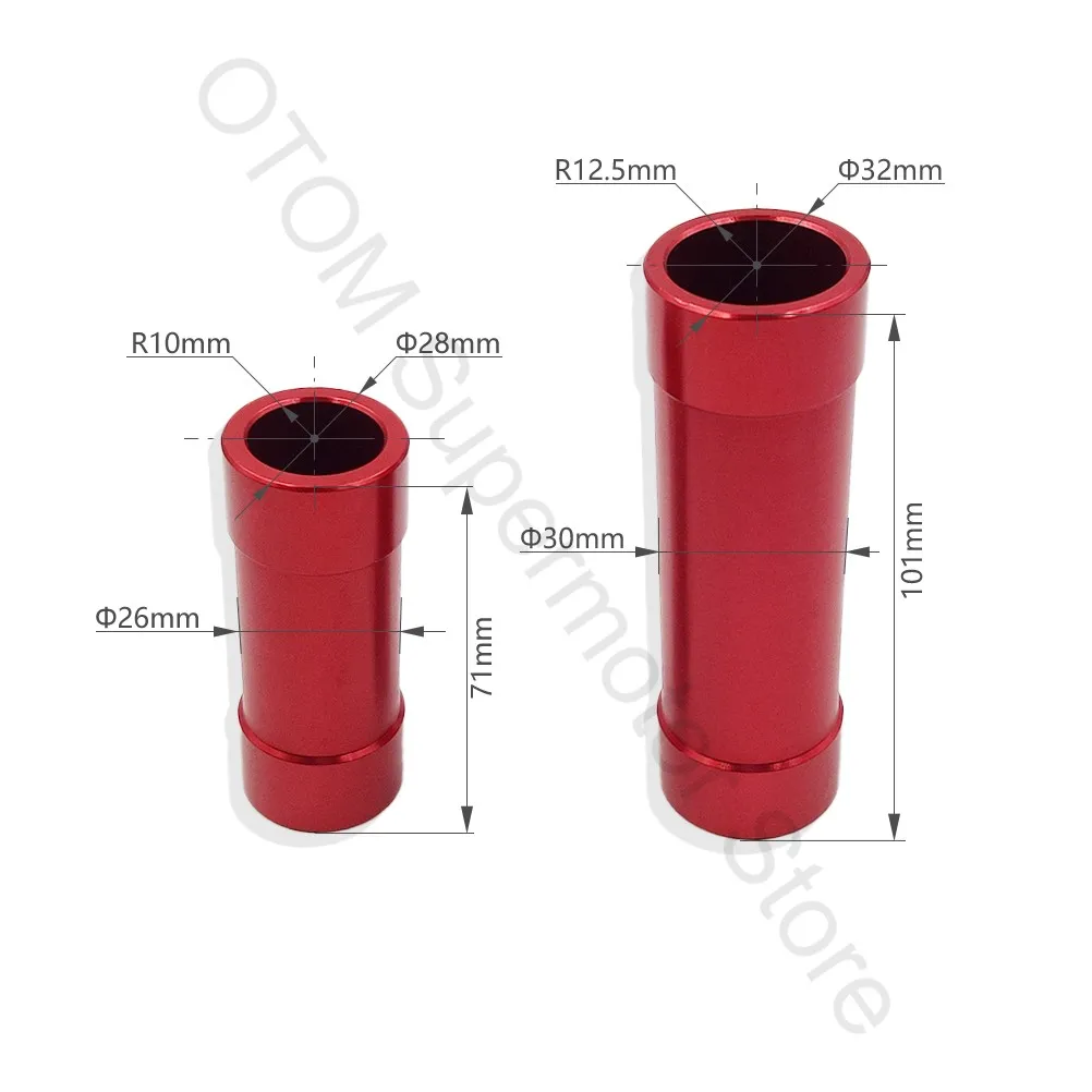 2000-2017 For HONDA Motorcycle Front Rear Wheel Hub Liner Tube Distance Collar Bearing Spacer Bushing CRF250R CRF450R CRF450RX