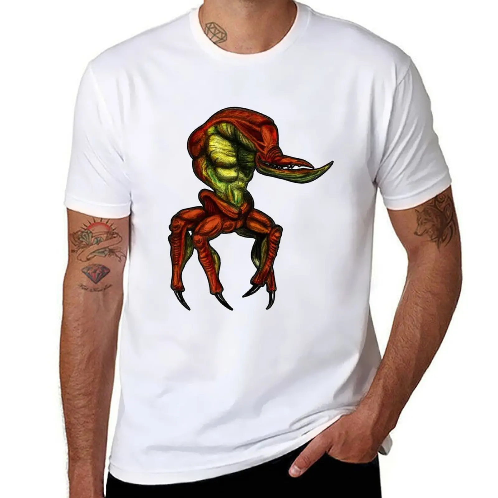 

Oddworld: Scrab (Digital Drawing) T-Shirt Street Fashion Casual Tee Shirt