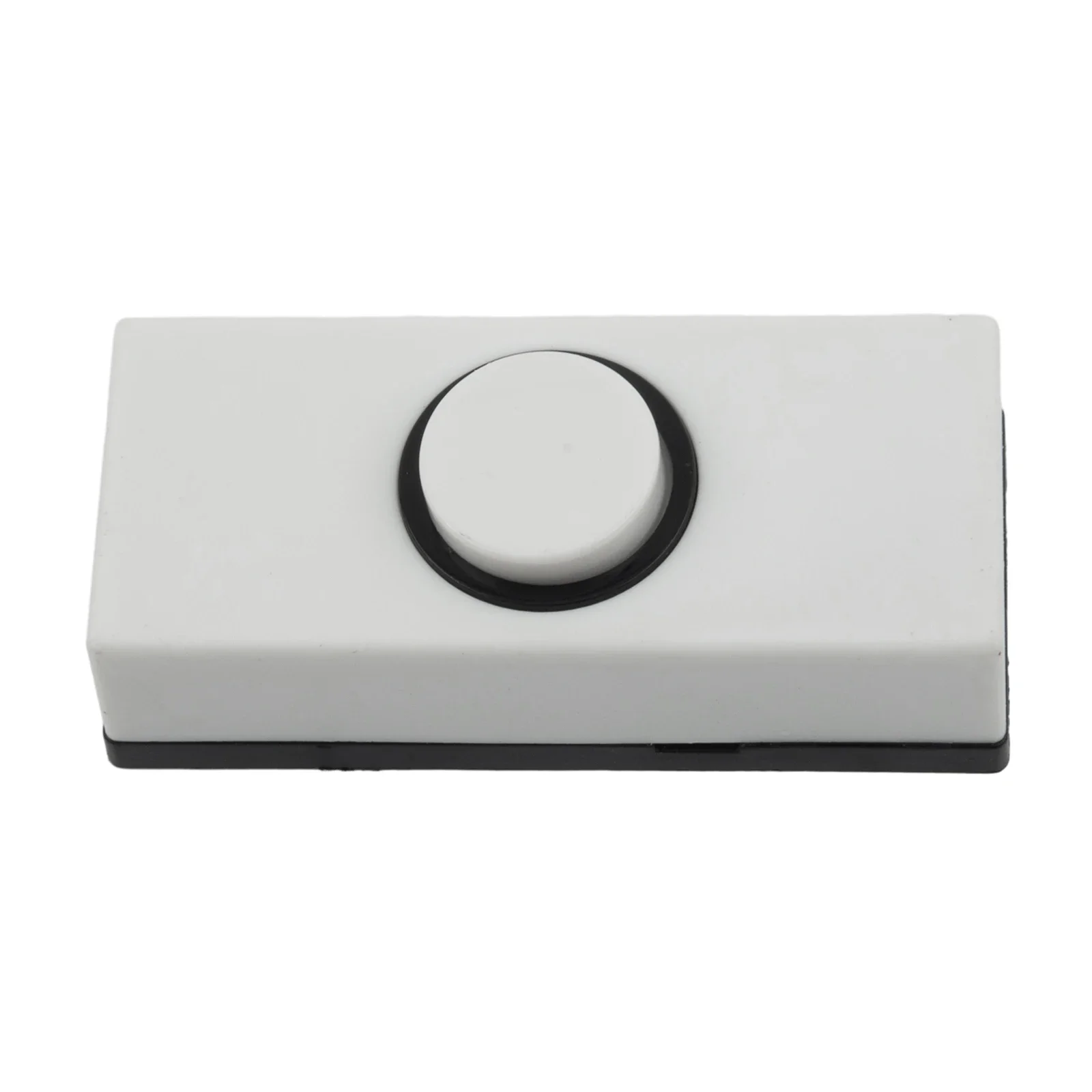 Plastic Hard Wiring Press Button Press Button Push Press White Chime Bell Door Bell For Hotels Hospital Factories