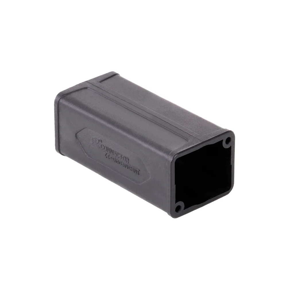 10pcs 65mm Plastic Outter Case for LED Power Connector AC Coupler Adapter Extender Speaker Panel Mount Straight Adapter