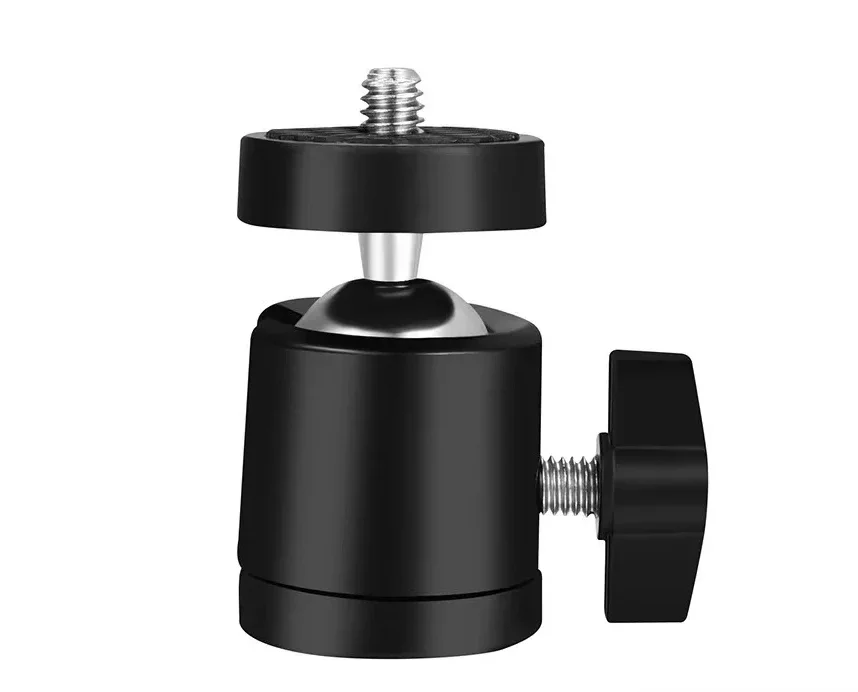 Universal Mini Tripod Ballhead Ball Head with 1/4" 3/8" Adapter For Digital Camera DSLR Q29 II