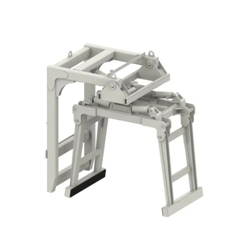 Forklift Attachments Bell Type Block Clamp Offers Powerful Functionality And Excellent Cost Performance