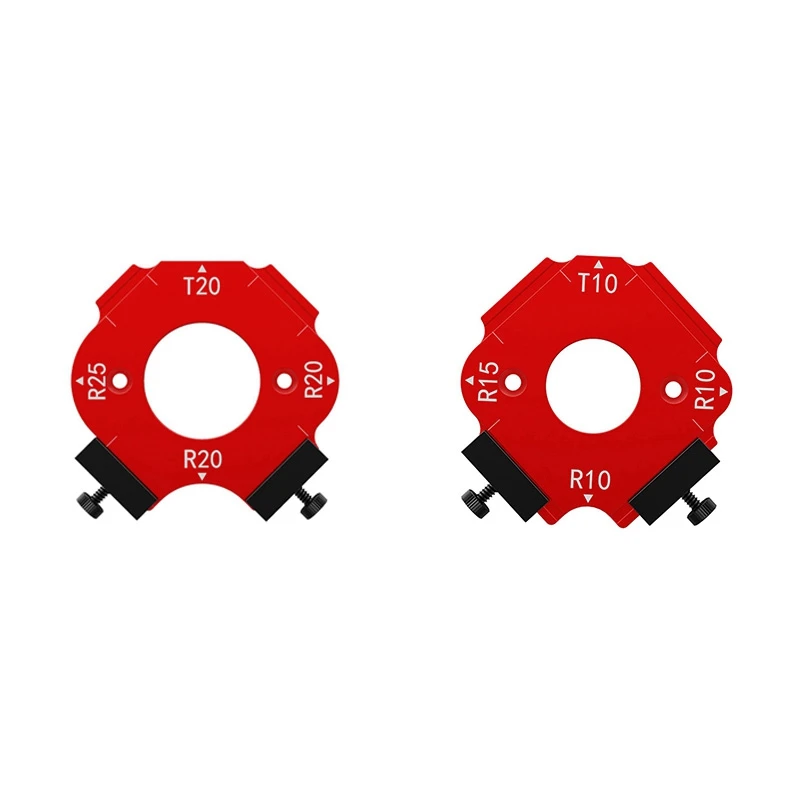 

Woodworking Router Templates Arc Angle Positioning Template, Inner/Outer Corner Arc Mold, Reusable Positioning Tools