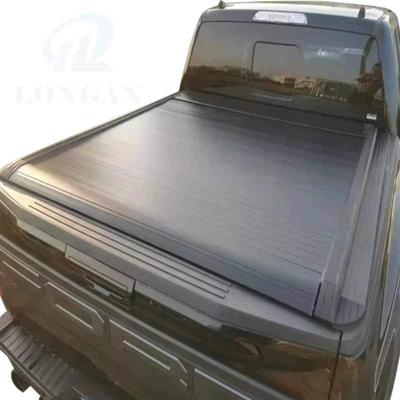 Nový design elektrický kolejových uzávěrka podávacího kamion tonneau zakrýt aluminium pro Toyota tacoma