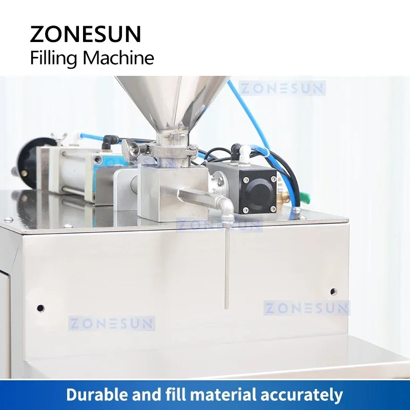 

ZONESUN ZS-GTPP1 Manual Syringe Filling Machine for Cosmetic Gel Skin Booster and Medical Tubes