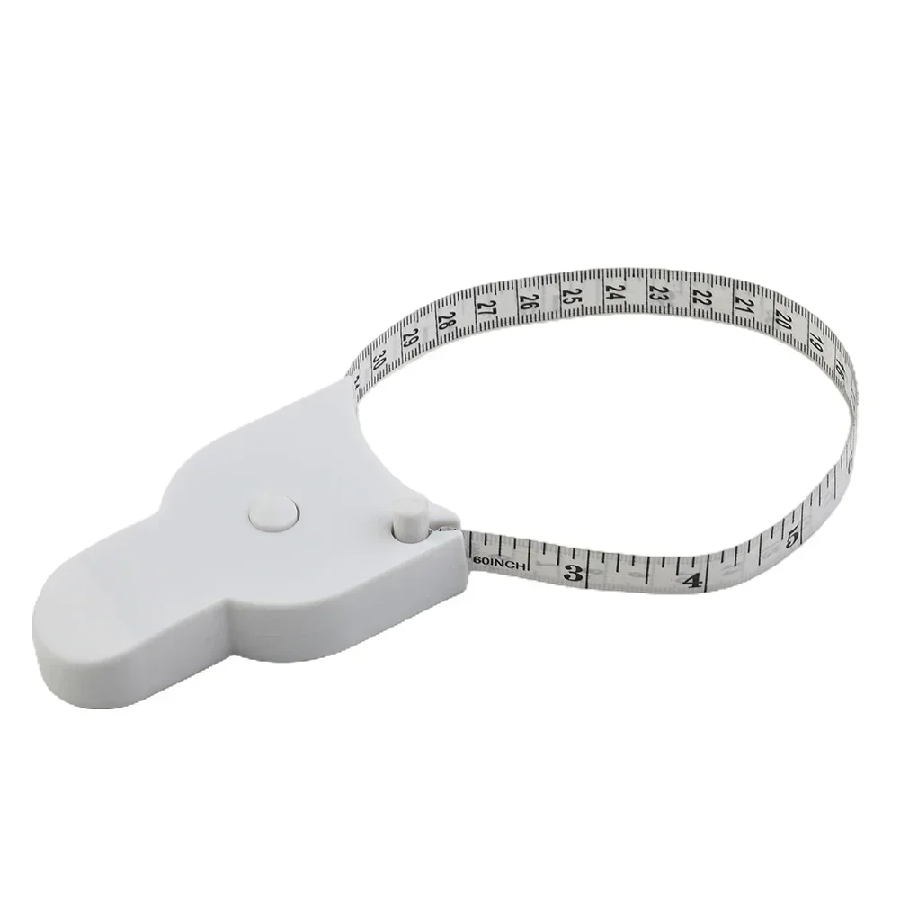 High Quality Tape Measure 150cm 8.5*5.3*2cm Measure Tool Mini Plastic Portable Retractable Waist Circumference