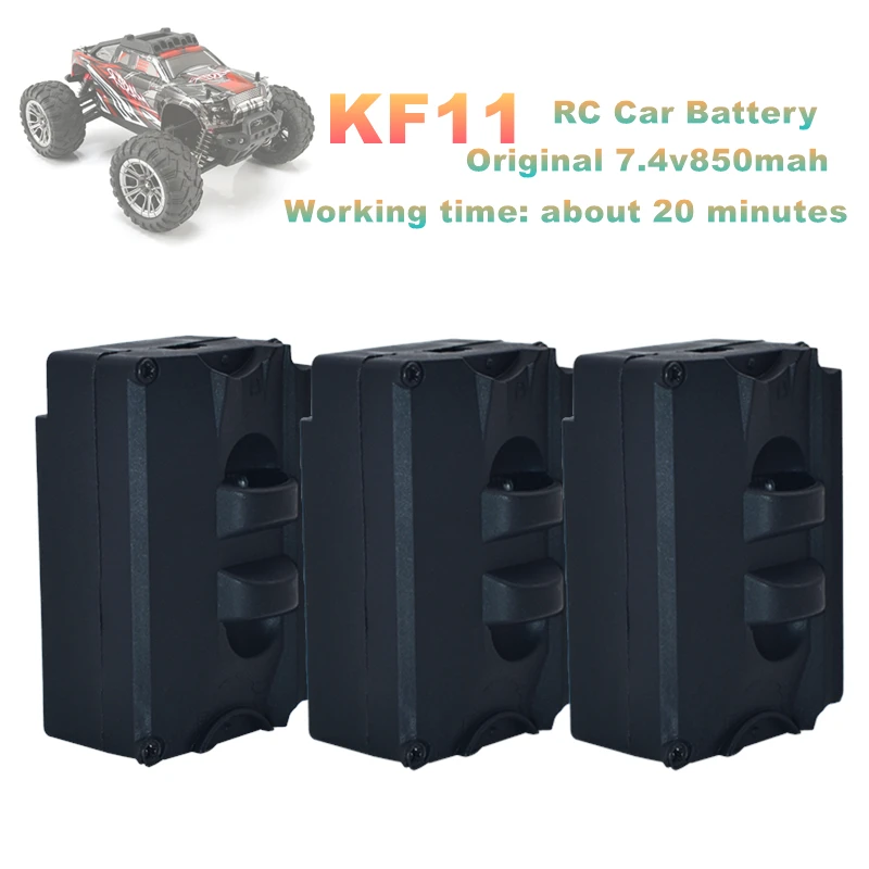 7.4V 850Mah Lithium Battery For KF11 4WD Remote Control Vehicle Battery For KF11 Racing Car Off-Road High Speed Drift Batteries