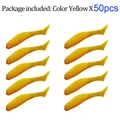 50pcs yellow