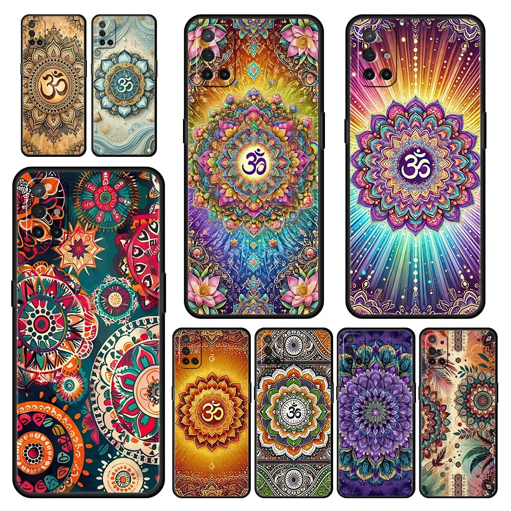 Funda de teléfono con diseño indio de Mandala para Oneplus 13R 13 12R 11 10T 10R Nord N100 N200 N10 10 9 9R 9RT CE 3 2 Z Pro, funda suave de TPU