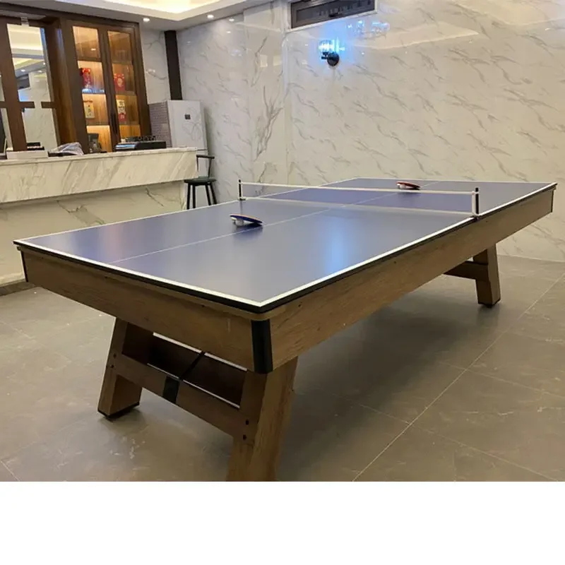 Home Adult American Table Standard Tennis Tisch Drei-in-Eins Billardtisch im chinesischen Stil