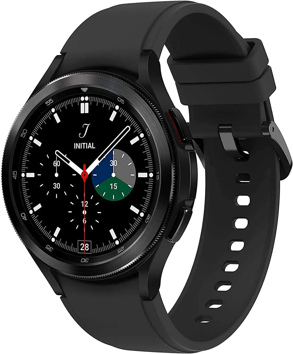 

Black Silver Time Display Round Adult Used Smart Watch For Samsung Galaxy Watch 4 Classic Sm-R890