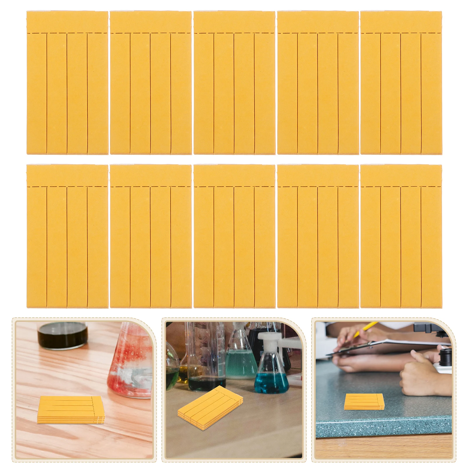 

800 Sheets Lab Chromatography Test Paper Water Testing Strips High Sensitivity Filter Paper for Laboratory Chemical Analysis