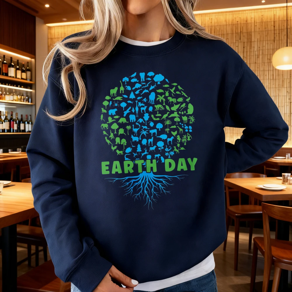 

Толстовка Save The Planet, подарки ко Дню Земли, одежда унисекс, креативный дизайн, топы для защиты окружающей среды, пуловеры для женщин и мужчин