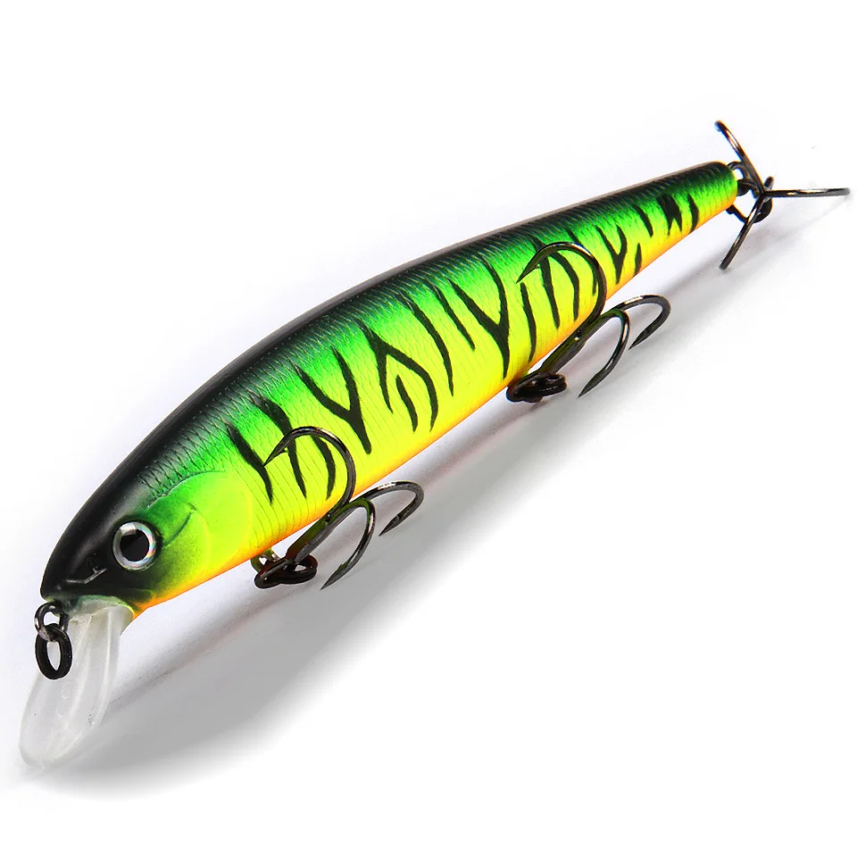 M115 Bearking 11.5cm 16g Hot Professional Quality Fishing Lure,Wobblers Minnow Crank Crank Bait Excellent Painting view 6