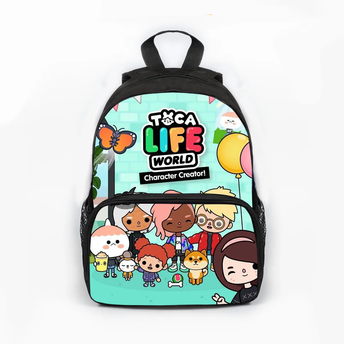 kids Toca Boca Life World Backpack Toca Boca School Bags Girls Boys Rucksack Anime Bag Mochila 3D Print Toca Life World Knapsack