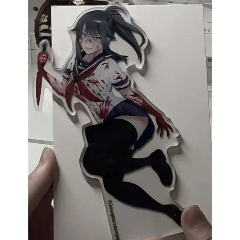 ayano Game Yandere Simulator Ayano Aishi Yan-chan Cosplay Standing Plate