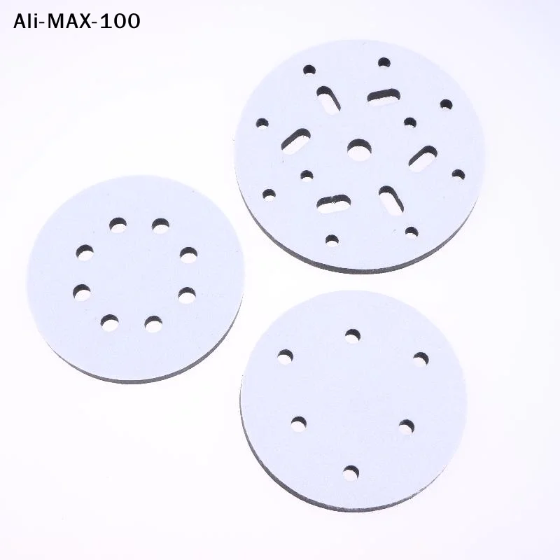 

【AyS】Интерфейсные опорные подушки 5 дюймов, 6 отверстий, на липучке, из мягкой губчатой пены, буферные, для шлифовальных дисков, для орбитальных шлифовальных машин