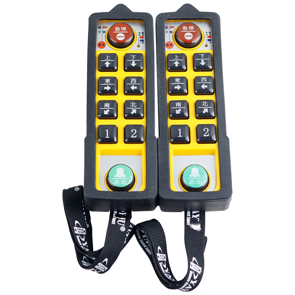 Imagem -04 - Controlador Industrial da Grua Anti-queda Impermeável Ácido Resistente a Óleo Elevador do Guindaste Interruptor do Controle Remoto Dc24v Ac220v Ac380v Yu8