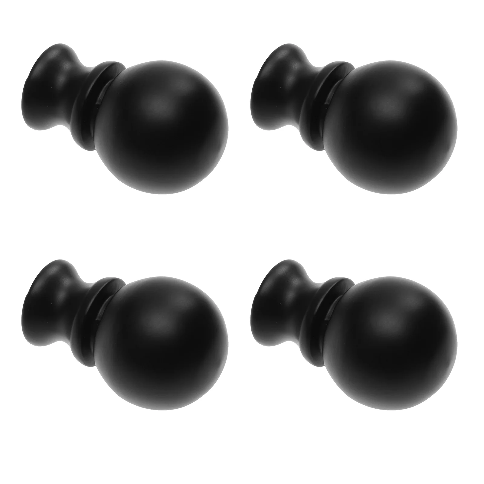 

4 Pcs Horn Frame Decorative Head Lamp Shade Screw Light Screw Caps Knob Finial Decoration Lampshade Holder Ball