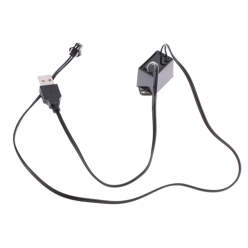 Picture 6: 5V USB Adapter Driver: 1-5M El Wire Electroluminescent Light Controller Inverter