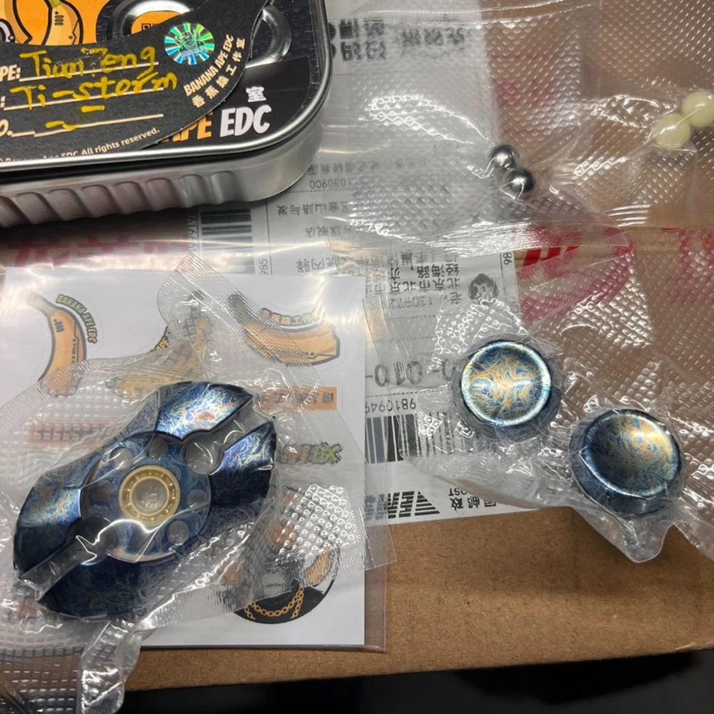 Banana Ape EDC Canopy Storm Titan Fidget Spinner Stressabbau Spielzeug Zappelspielzeug für Erwachsene Originaldesigns