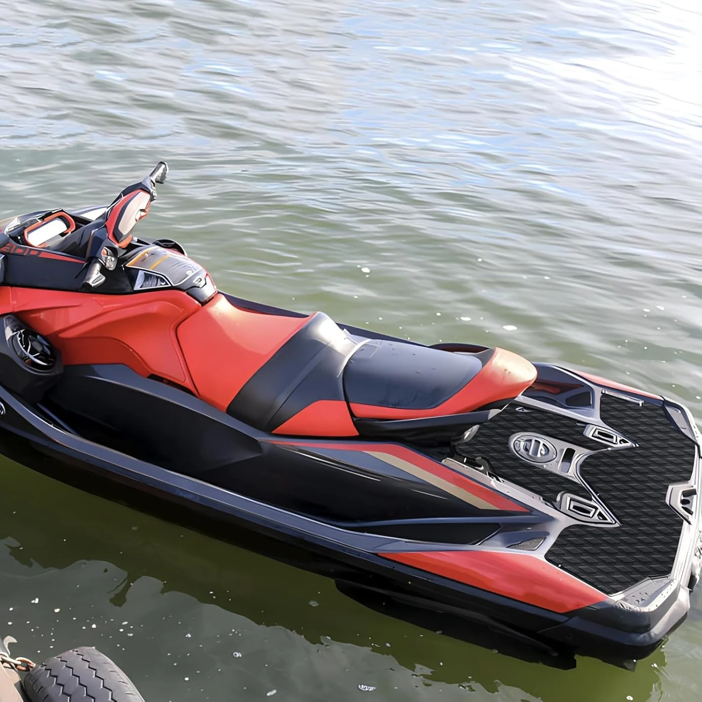 Podkładka antypoślizgowa na deskę surfingową 1150x310mmx5mm, pianka EVA, mata na pokład, samoprzylepna podkładka na tył deski surfingowej, SUP, skimboardów