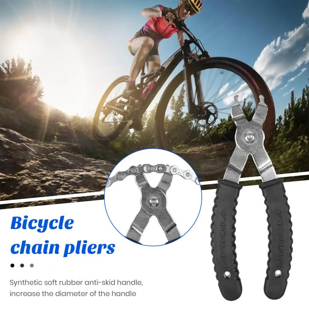 Bike Chain Pliers Portable Bicycle Chain Pliers Non-slip Handle High Strength Caliper Compact Size for Quick Release Bike Repair