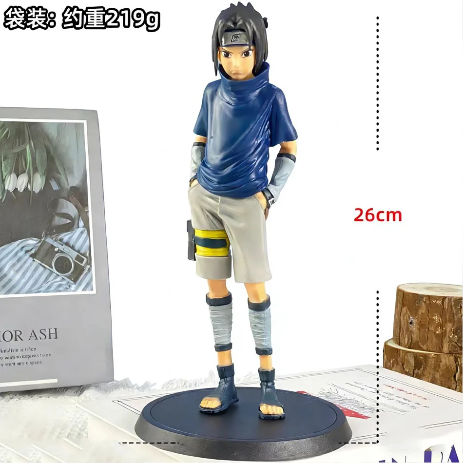 Naruto Shippuden Anime Actionfiguren-Set - Uchiha Itachi Sasuke Pain Kakashi PVC-Modellpuppen für Dekorationen und Geschenke