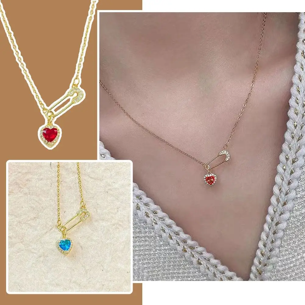 NEW High-looking Light Luxury Style Women's Necklace Pendant Windmill Pendant Temperament Necklace Zircon High-end Rotatabl S3J1