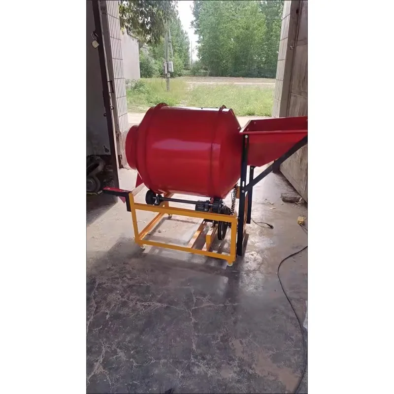 Horizontal Seed Coater, Multi-Function Grain Dressing Machine for Peanut Wheat Corn Rice Feed Mixing