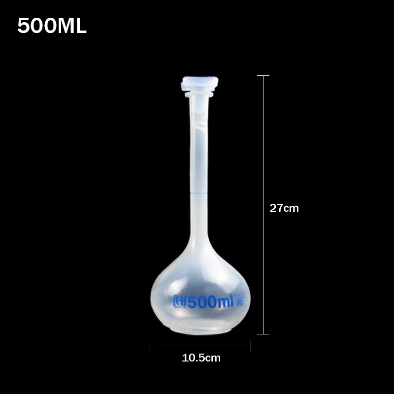 50 мл/100 мл/250 мл/500 мл 1 шт. мерная колба градуированная бутылка для химических испытаний мерная колба бутылка с пробкой длинная шея Vol