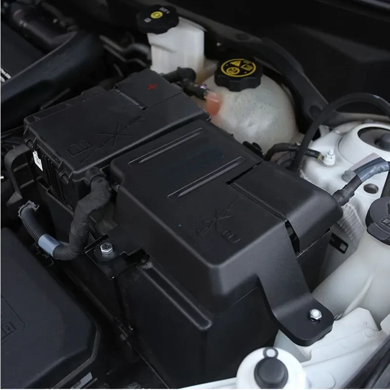Car Engine Battery Negative Power Batteries Waterproof Cover Battery Protection Cover for Chevrolet Equinox 2017 -2023