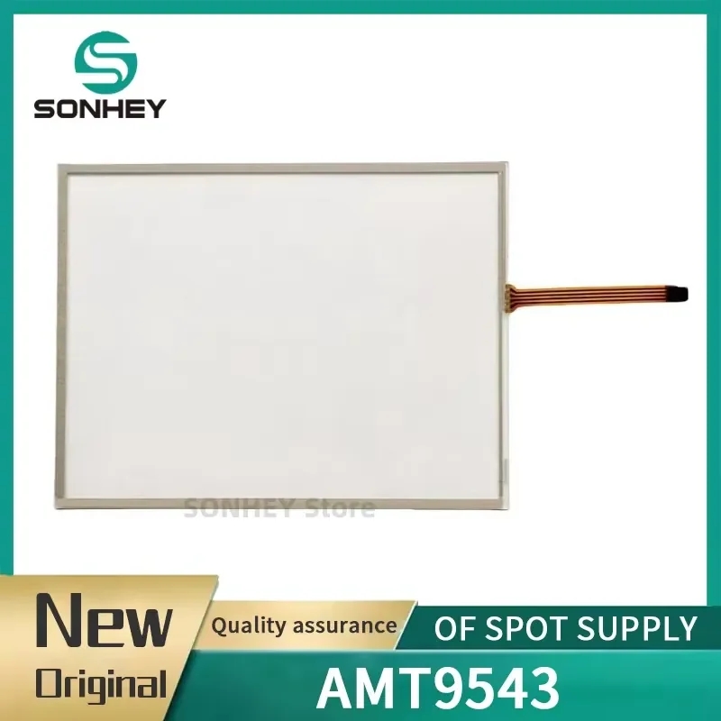 Горячая распродажа: сенсорный экран AMT9543 91-09543-00A, дигитайзер, панель управления, подходит для 15-дюймовых 4-проводных моделей AMT-9543 AMT 9543 AMT9543