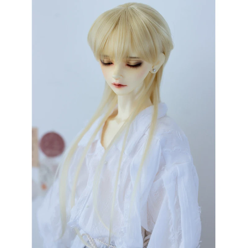New Style 1/3 1/4 1/6 1/8 High Temperature Wire Fashion Straight BJD Wig For Doll Hair Wig
