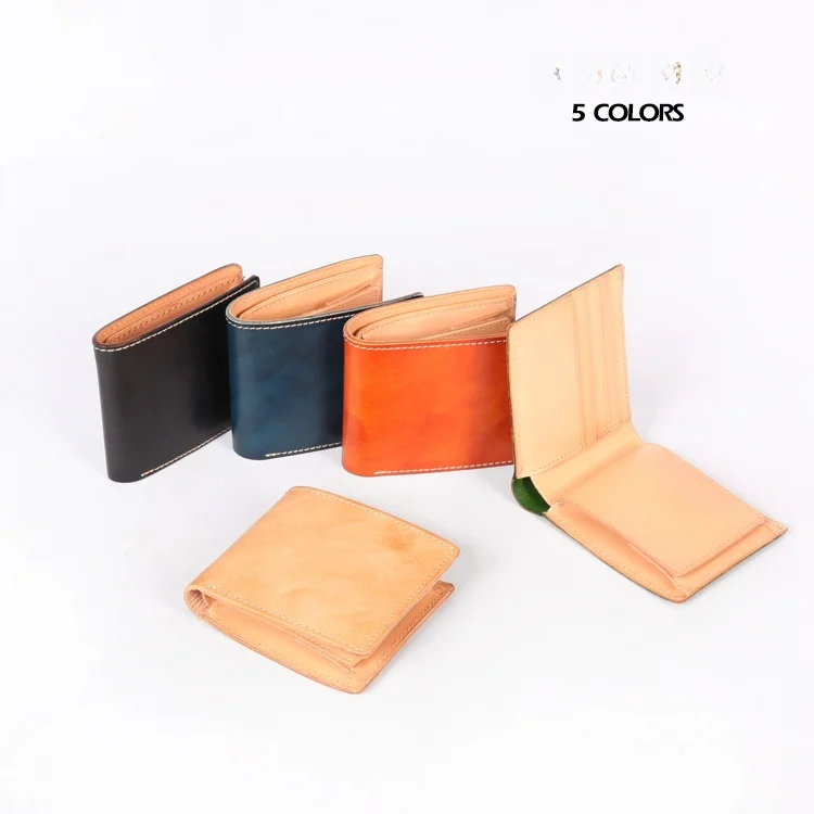 2026-new-men's-short-wallet-genuine-leather-cowhide-tanned-leather-luxury-minimalist-design-functional-pocket-organizer