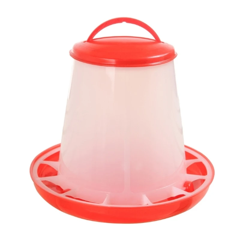 Chick Waterer and Feeder Automatic Small Poultry Water Drinkers Dispensers Harmless Plastic Material D08D