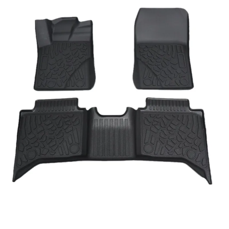 Applicable to 2024Ford Ranger floor mats, pickup truck interior modification waterproof and wear-resistant RANGER car floor mats
