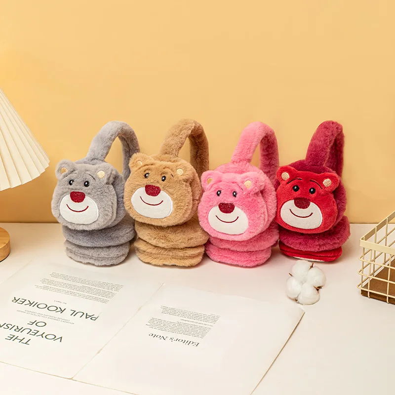 

Winter ear muffs keep girls warm, lovely children, children and girls cold and cold ear muffs, ear warm muffs