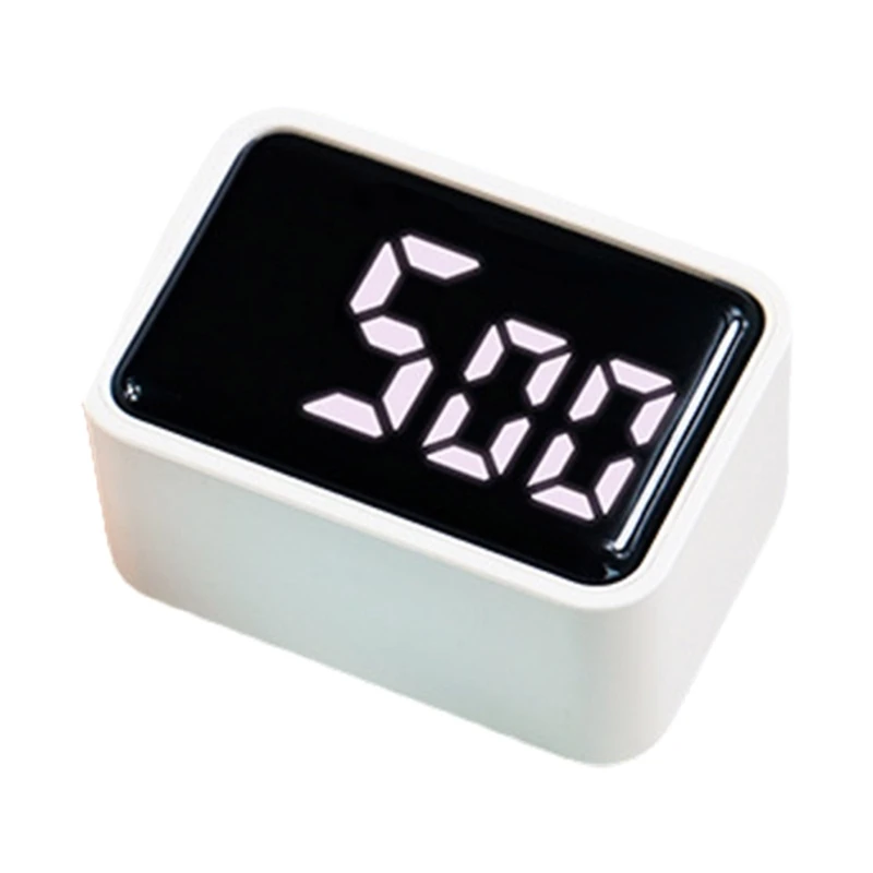 Digital Timer จับเวลาครัวนับถอยหลังชาร์จห้องครัวปรับความสว่างจอแสดงผล LED Time Management Drop ship