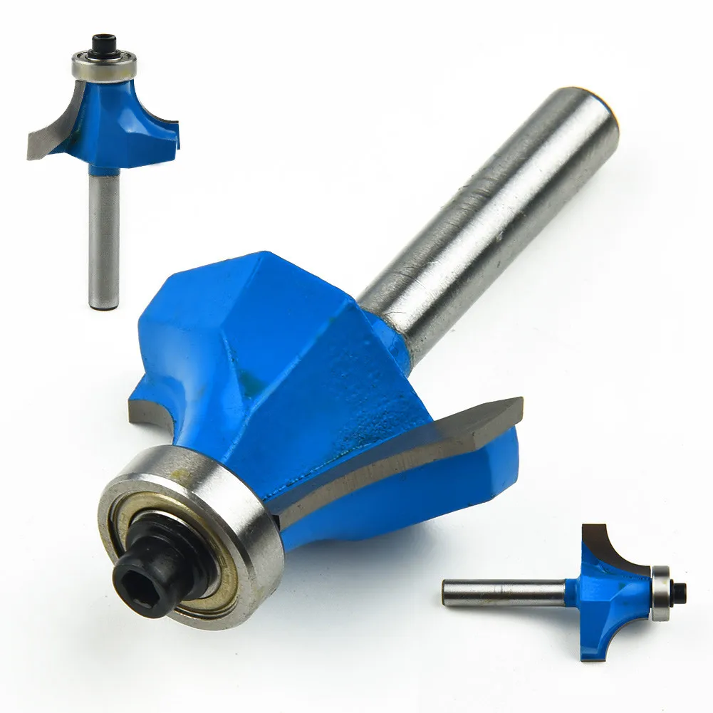 매끄러운 고정밀 1/4 "생크 3/4" 라운드 라우터 비트, 오버 밀링 커터 도구, 고주파 반경, 유용한 핫