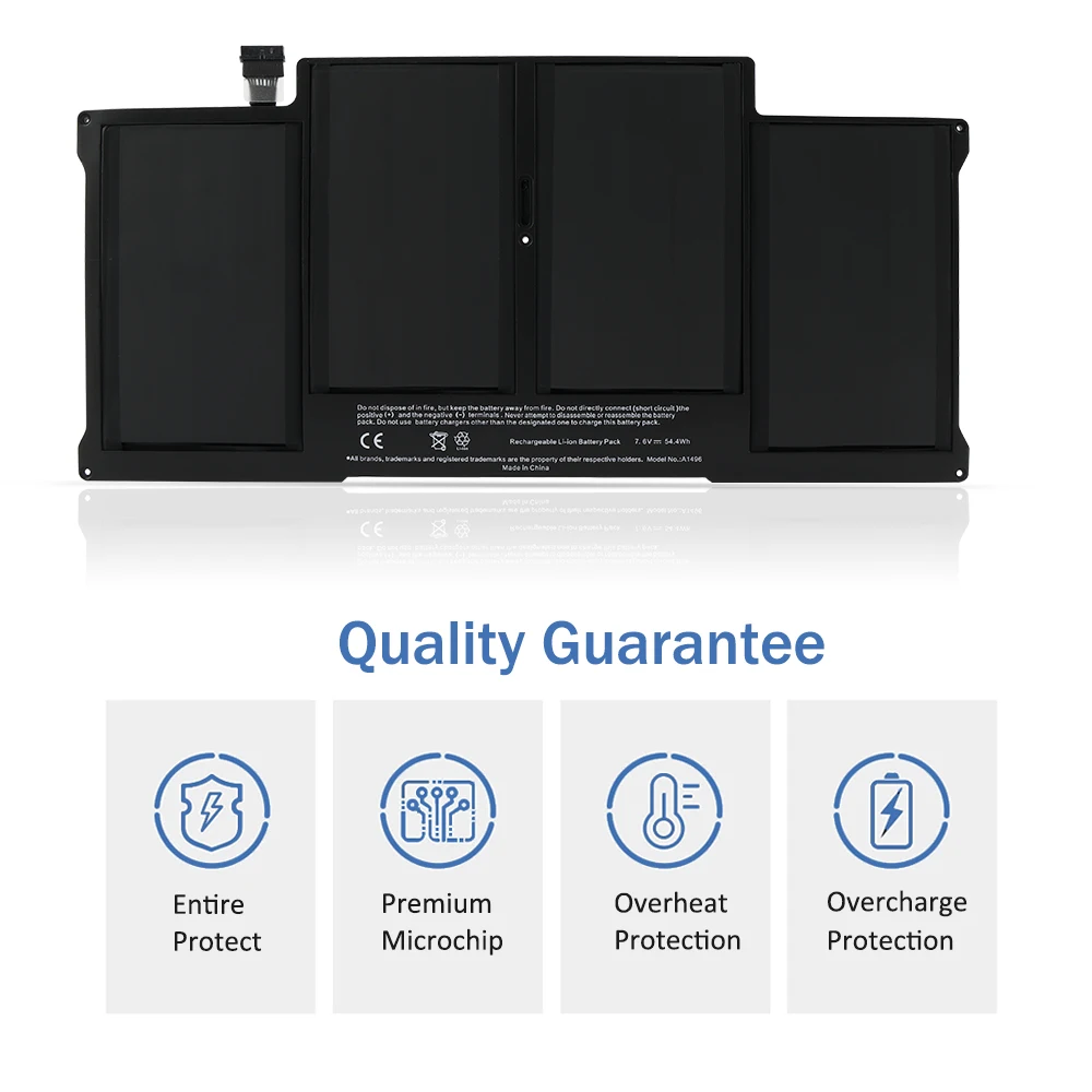 LUSONBAY New Laptop Battery A1496 For Apple MacBook Air 13