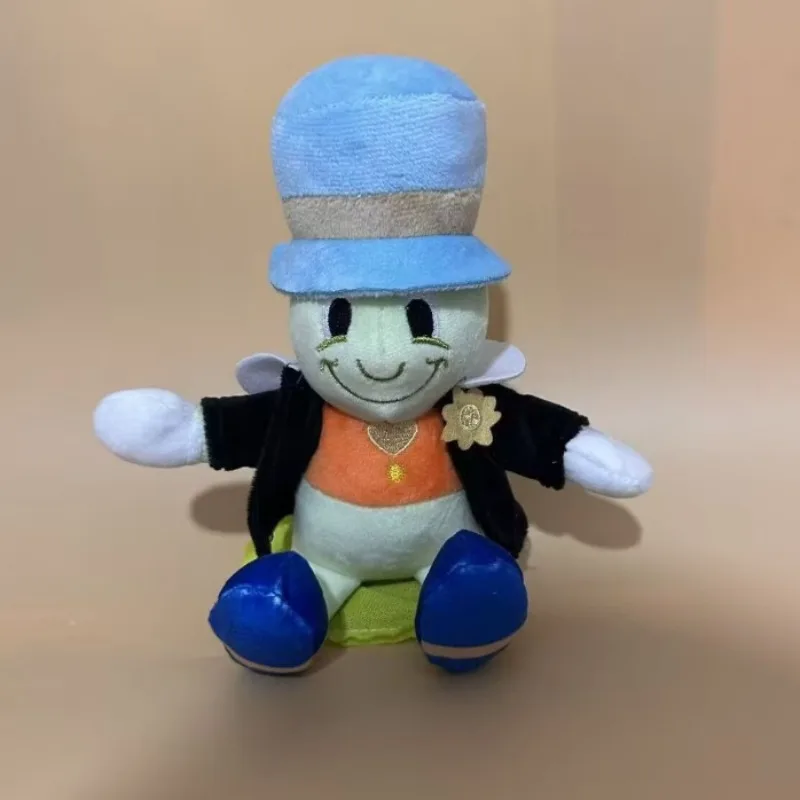 Disney Jiminy Cricket hombro magnético felpa Pinocho Anime muñeco de peluche hombro juguetes niños niñas cumpleaños regalos de navidad
