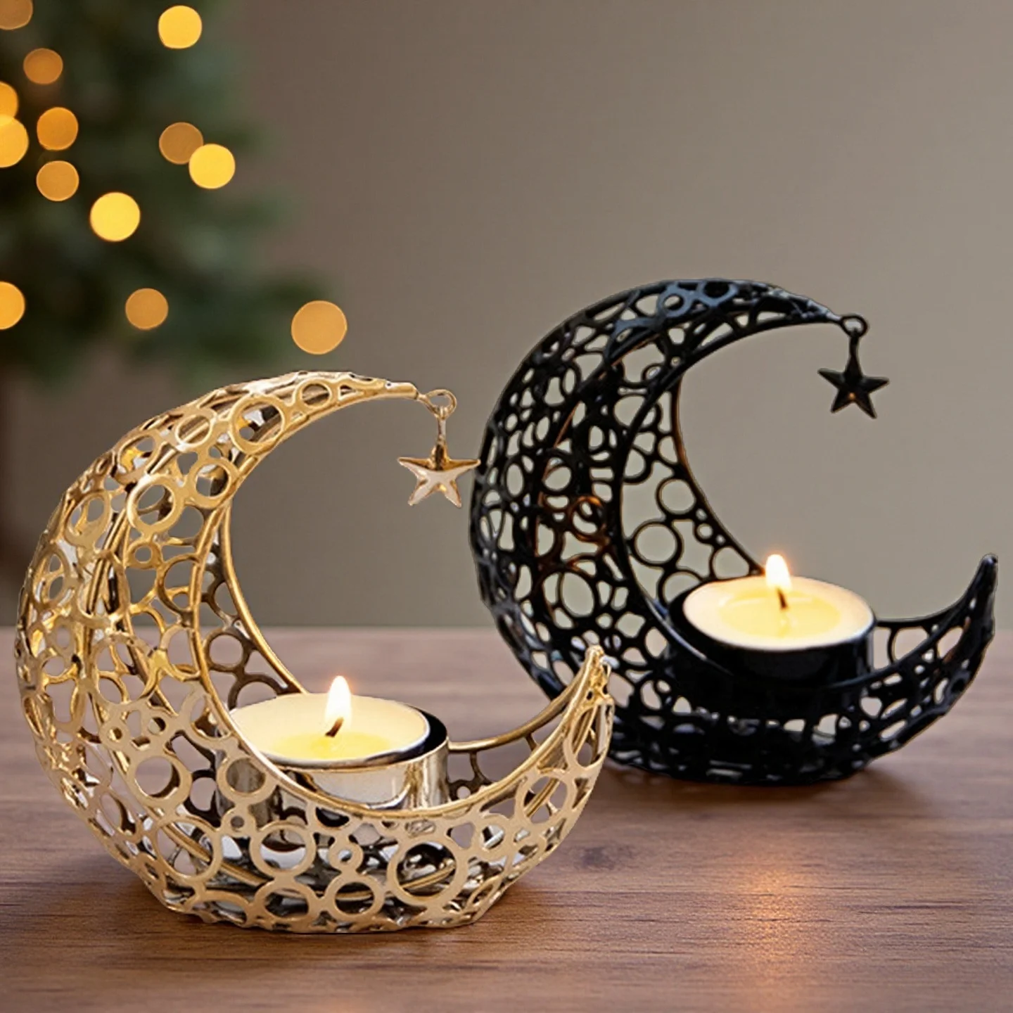 Moon Candle Holder …