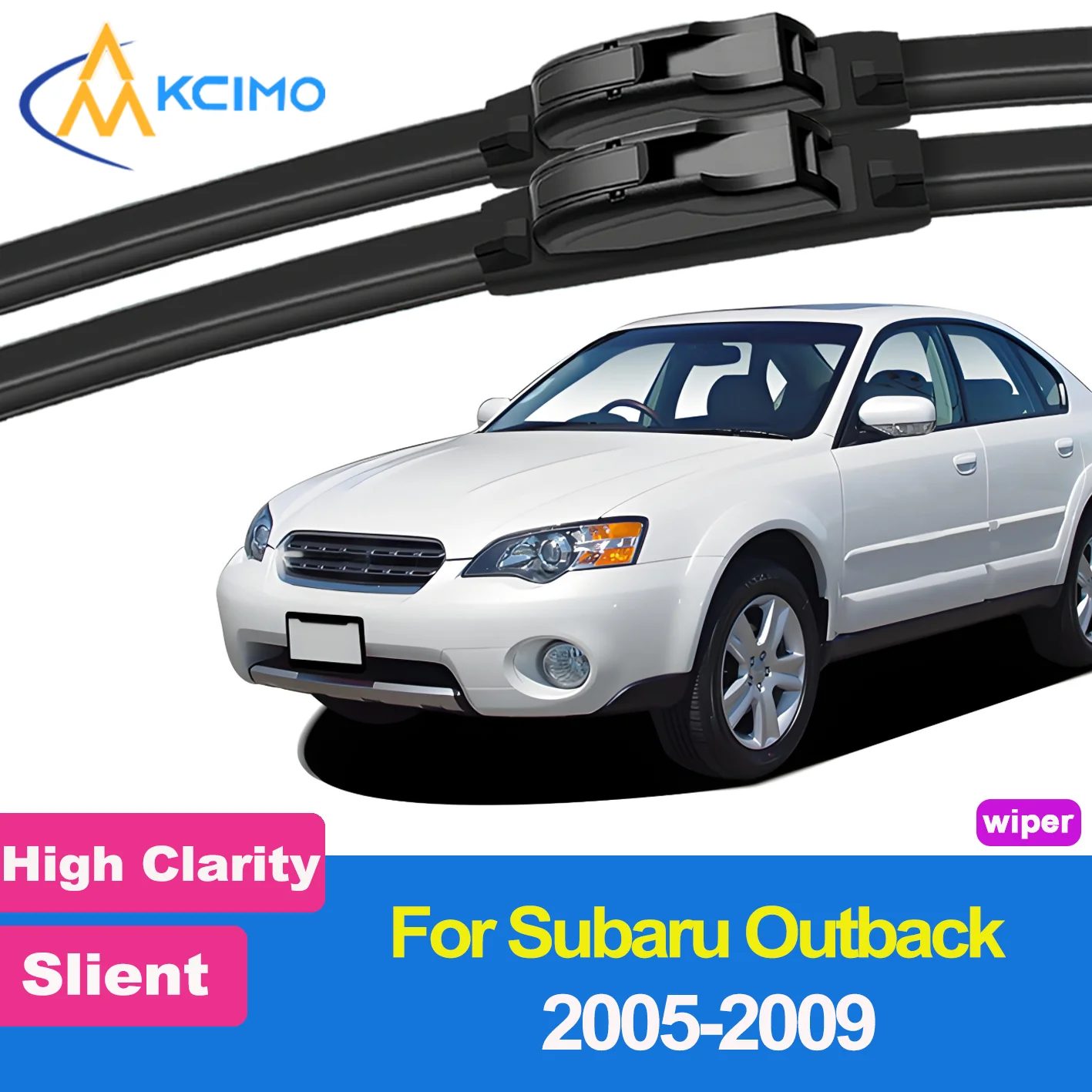 

2PCS New Front Windshield Wiper Blade for Subaru Outback BL/BP 2005-2009 Front Windshield Auto Wipers Blade Accessories 2009