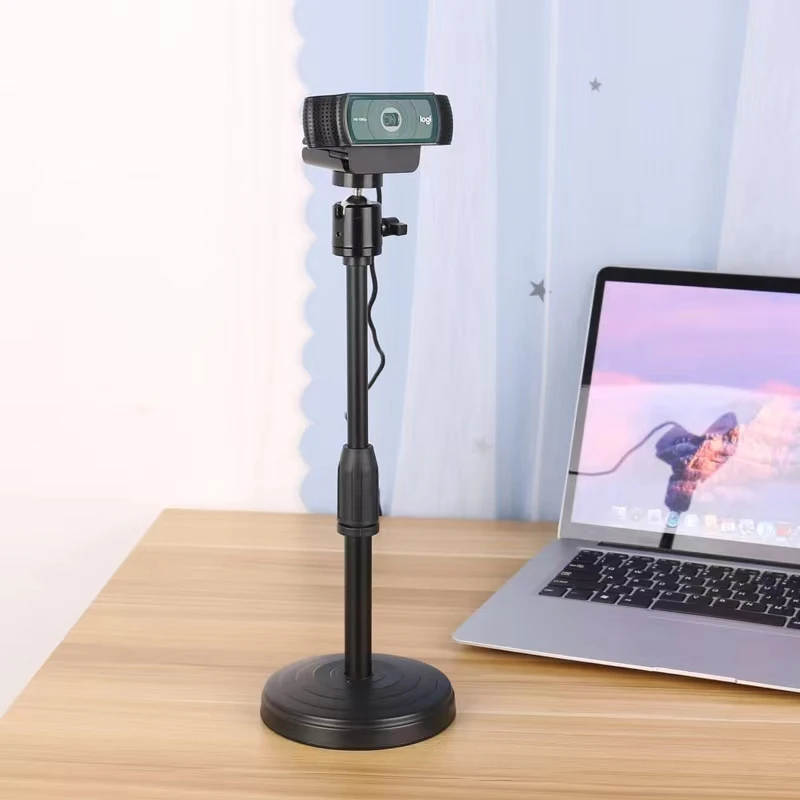 Desk Webcam Support Stand Desktop Web Camera Holder Mount Articulated Support Tripe for Logitech Web Cam Tripod for Webcam Arm