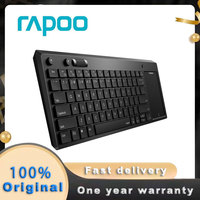 Rapoo K2800 Wireless TV Keyboard with Touchpad, Easy Media Control and Built-in Big Size Touchpad