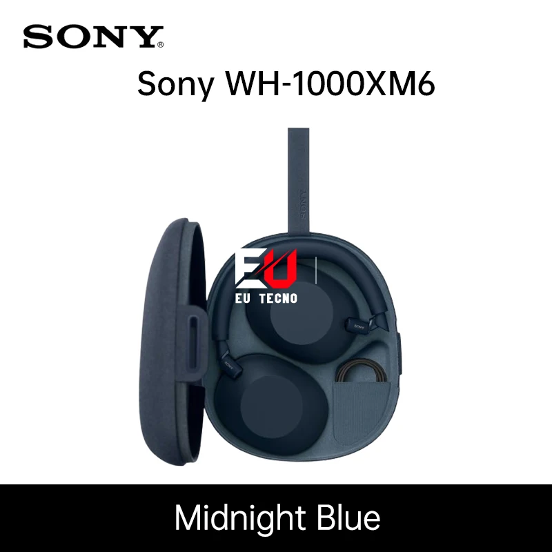 Casque sans fil à réduction de bruit Sony WH-1000XM6 HD ⁤Processeur de réduction de bruit QN3 12 micros 30 heures d'autonomie