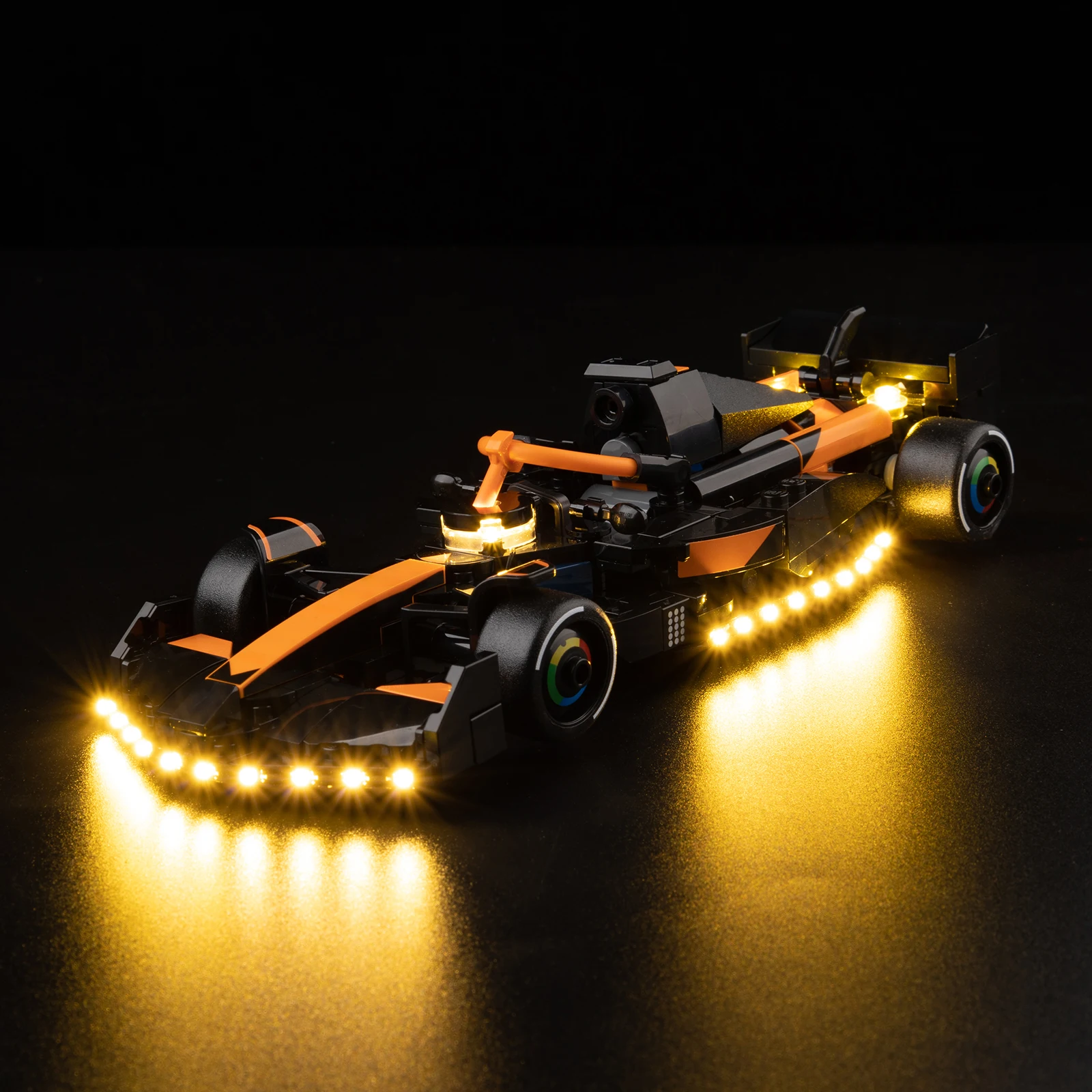 conjunto-de-iluminacao-led-adequado-para-mclaren-f1-®-carro-de-corrida-da-equipe-mcl38-speed-champions-77242-77245-77248-77251-blocos-de-montar