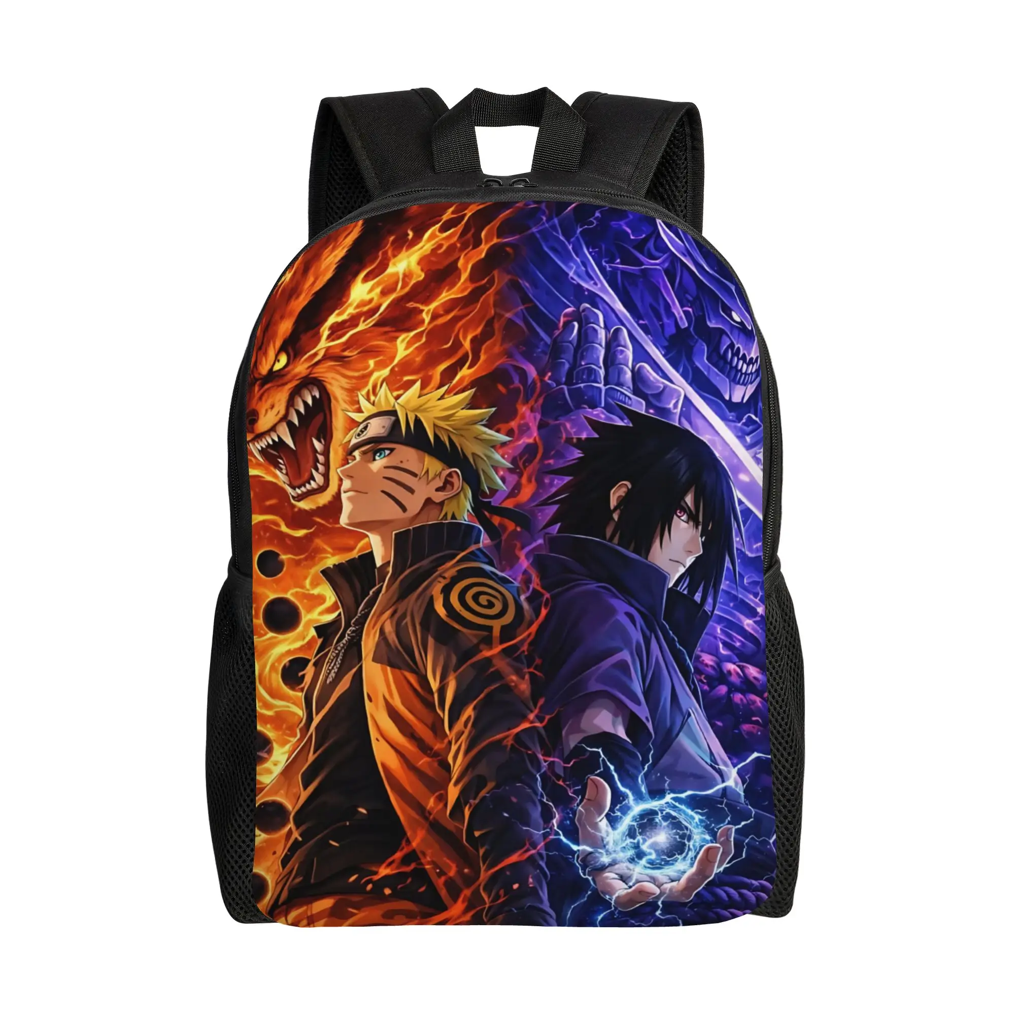 Mochilas de moda Naruto anime comic Daypack mochila versátil para trabalho mochila de grande capacidade