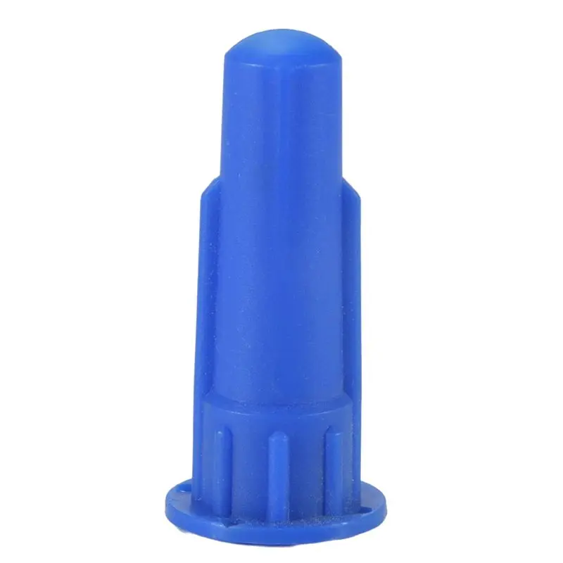 A23Q-Cylindrical Cone For Cartridge Caulking Spare Part Nozzle Spray Tip For Silicon Sealant Dispenser Syringe Accessory 10Pcs